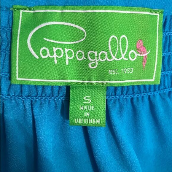 Blue blouse  Size Small  Pappagallo - Picture 7 of 8